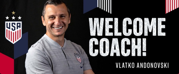 USA - Vlatko ANDONOVSKI, nouveau sélectionneur des Américaines USA - Vlatko ANDONOVSKI, nouveau sélectionneur des Américaines