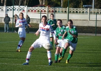 Lotta Schelin a marqué mais a raté une ribambelle d'occasions (Photo : Thibault Simonnet)