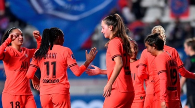 Diani et Huitema ont marqué en seconde période (photo PSG) Diani et Huitema ont marqué en seconde période (photo PSG)