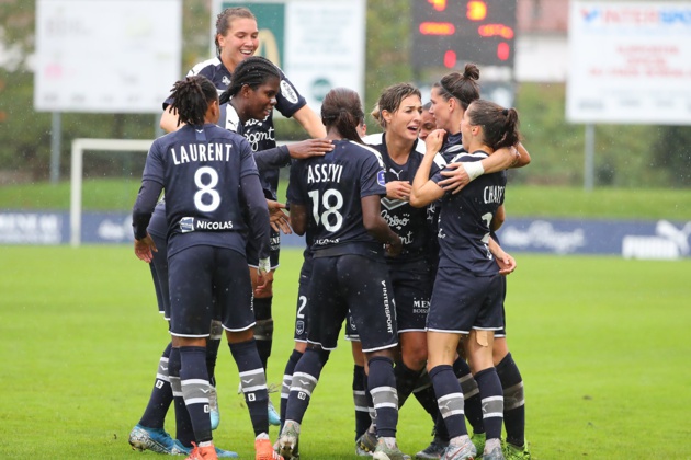 Les Bordelaises remportent le derby (photo FCGB) Les Bordelaises remportent le derby (photo FCGB)