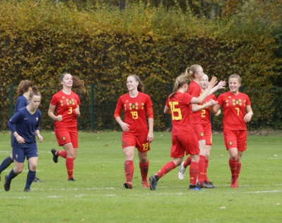 La joie belge sur l'égalisation La joie belge sur l'égalisation