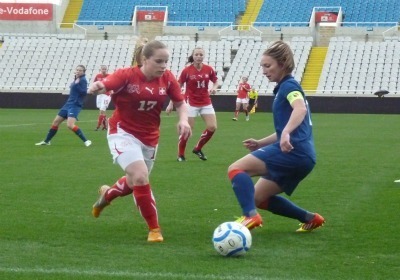 Thiney a inscrit le second but français d'une superbe frappe des 25m (Photos : Thibault Simonnet)