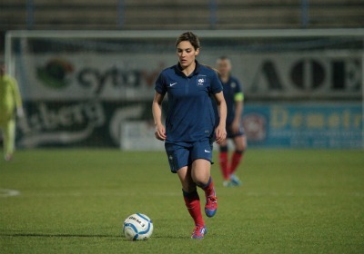 Le dernier but de Louisa Necib remontait au match contre le Mexique (Photo : Antonio Mesa - fff.fr)