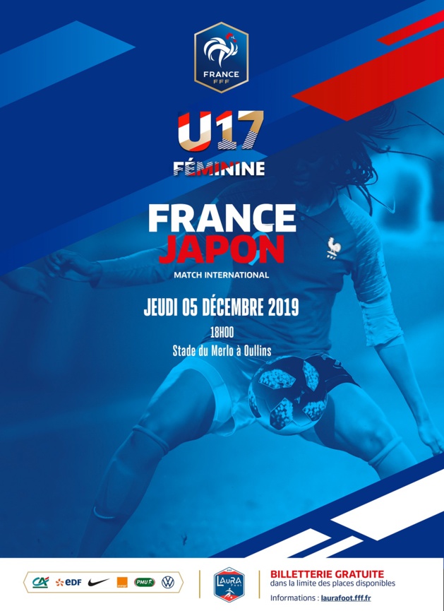 U17 - Vingt joueuses pour FRANCE - JAPON U17 - Vingt joueuses pour FRANCE - JAPON