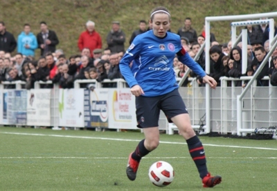 La capitaine du PSG Sabrina Delannoy espère un succès ce dimanche (photo S Duret)