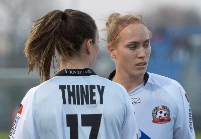 Thiney et Cayman retrouvent le club après une semaine en sélection (photo LMP/Eric Baledent) Thiney et Cayman retrouvent le club après une semaine en sélection (photo LMP/Eric Baledent)