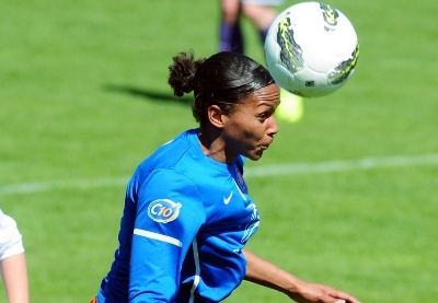 Grâce à un doublé, Delie a permis à Montpellier d'égaliser (photo MHSC) Grâce à un doublé, Delie a permis à Montpellier d'égaliser (photo MHSC)