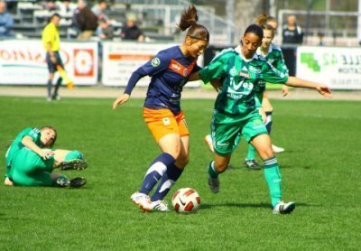 Après la lourde défaite contre Montpellier, Aude Moreau et les Vertes doivent réagir (photo Marie Lauria)