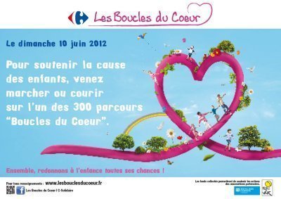 Avec CARREFOUR, inscrivez vous aux Boucles du Cœur…