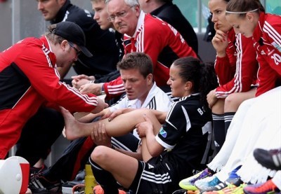 Bajramaj touchée à la cheville (photo DR) Bajramaj touchée à la cheville (photo DR)