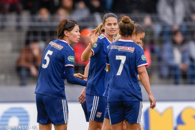 Marozsan, au centre, a amené son équipe vers la victoire (photo Damien LG/OL) Marozsan, au centre, a amené son équipe vers la victoire (photo Damien LG/OL)
