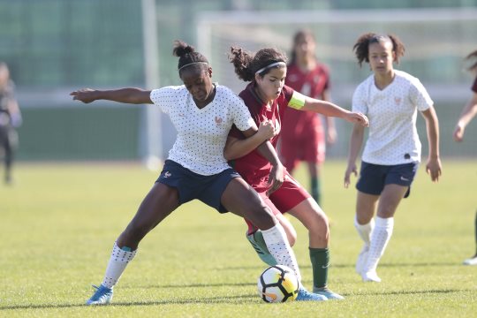 Les Françaises ont pris le dessus sur les Portugaises (photo FPF)