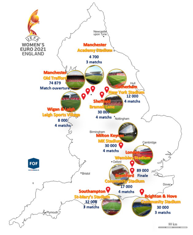 Euro 2021 - Découvrez les stades et l'organisation : d'Old Trafford à Wembley Euro 2021 - Découvrez les stades et l'organisation : d'Old Trafford à Wembley