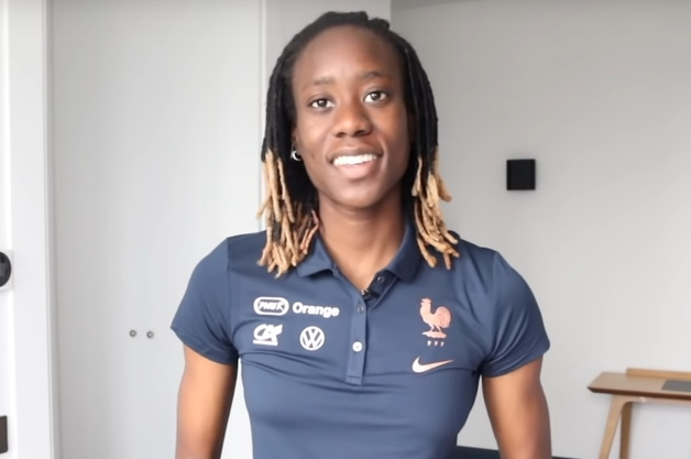 Ouleye Sarr de retour à Clairefontaine (image FFF)