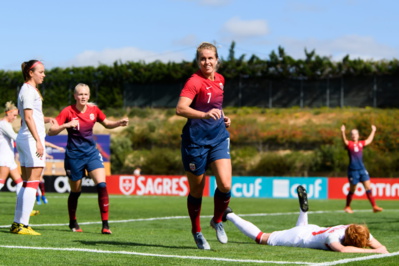 Thorsnes a marqué le premier but norvégien (photo NFF)