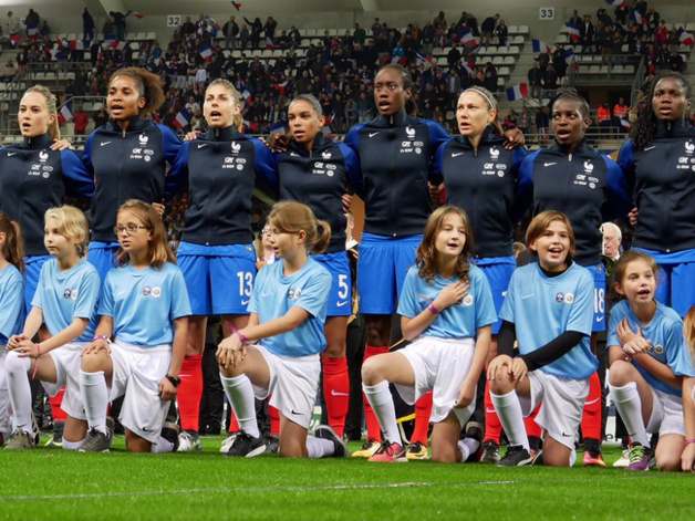 Estelle Cascarino, n°5, lors de sa sélection face au Ghana (photo archive) Estelle Cascarino, n°5, lors de sa sélection face au Ghana (photo archive)