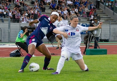 Elodie Thomis a inscrit un doublé Elodie Thomis a inscrit un doublé