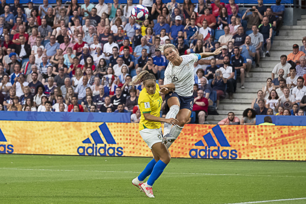 Amandine Henry avait marqué le but décisif en huitième de finale de la Coupe du Monde 2019 (photo Eric Baledent)