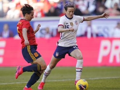 Rapinoe à droite (photo US Soccer) Rapinoe à droite (photo US Soccer)