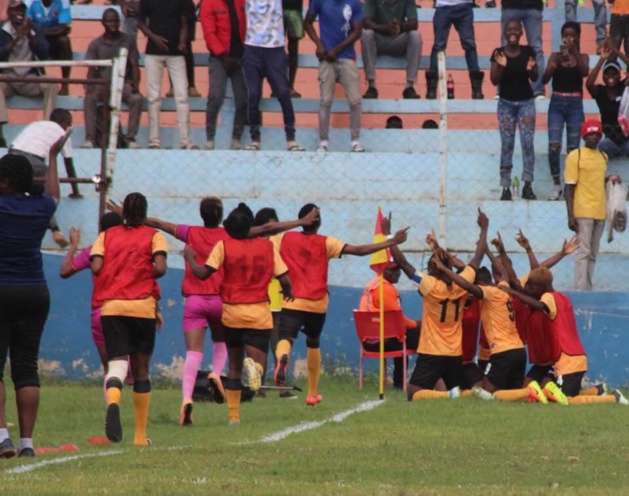 Les Zambiennes ont réussi une première historique (photo ZFF) Les Zambiennes ont réussi une première historique (photo ZFF)