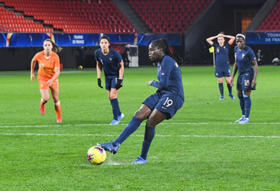 Mbock a inscrit un penalty (photo FFF)