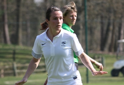 Mélissa Plaza, en avril dernier avec France B (photo S Duret)