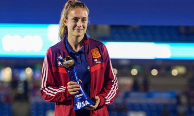 Alexia Putellas, meilleure joueuse du tournoi (photo RFEF)