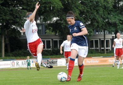 Laura Pichonnier a inscrit le 3e but tricolore (photo D Dujardin)