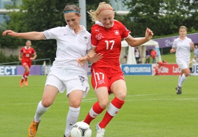 Alexandra Atamaniuk a fait son entrée à la pause (photo S Duret)