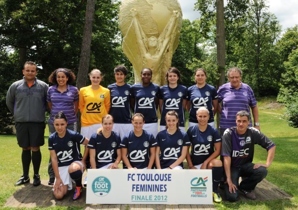 Crédit Agricole Mozaïc Foot Challenge - Les Toulousaines se baladent à Clairefontaine