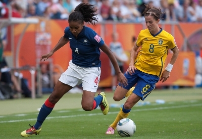 Duel entre Laura Georges et Lotta Schelin, une situation que l'on pourrait revoir (photo E Baledent/LMP)