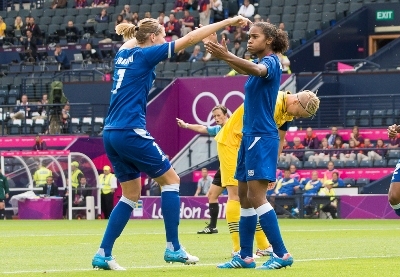 Laura Georges a relancé les Bleues (photo E Baledent/LMP) Laura Georges a relancé les Bleues (photo E Baledent/LMP)
