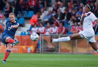 Gaetane Thiney avait brillé l'an dernier face au Canada (photo E Baledent/LMP)