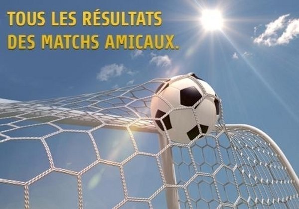 Matchs amicaux (D1, D2) - Programme et résultats