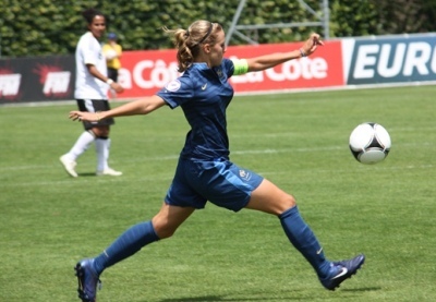 Sandie Toletti sera la joueuse la plus expérimentée (photo S Duret)