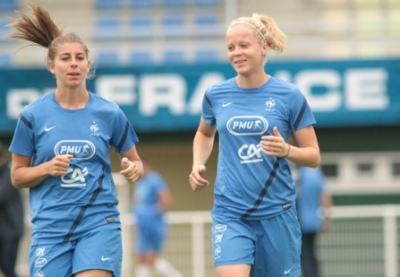 Les deux internationales Camille Catala et Julie Soyer sont désormais Juvisiennes (photo FFF.Fr)