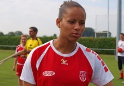 Cindy Thomas, une recrue qui a déjà trouvé sa place en attaque (photo lafa)