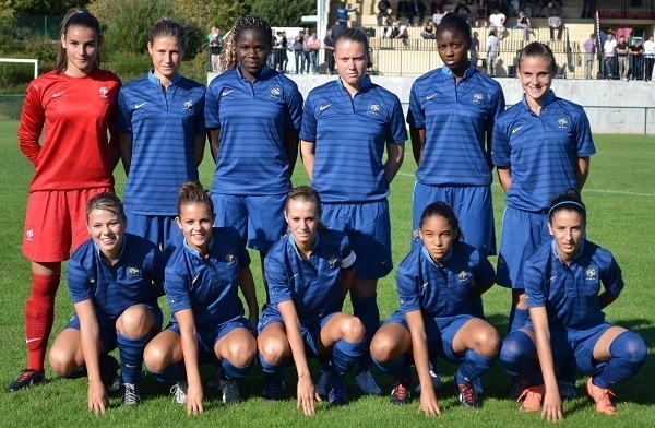 La sélection française U17 (photo Marianne Buron)