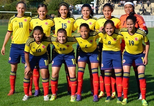 La sélection colombienne U17 (photo Marianne Buron)