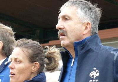 Gilles Eyquem, avec Sandrine Roux à gauche (photo LLF)