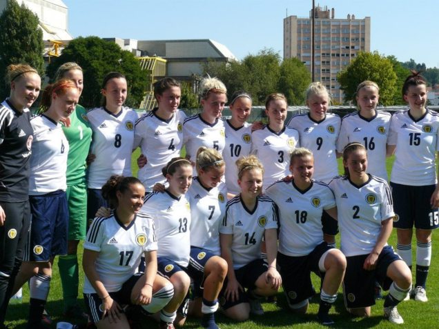La sélection U19 écossaise La sélection U19 écossaise