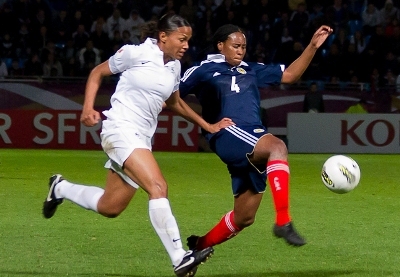 Delie face à Dieke, les Bleues tenteront la passe de huit (photo Eric Baledent/LMP)