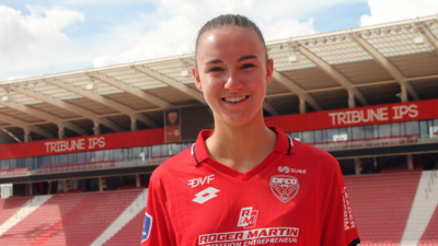 Hélène Fercocq arrive à Dijon (photo DFCO) Hélène Fercocq arrive à Dijon (photo DFCO)