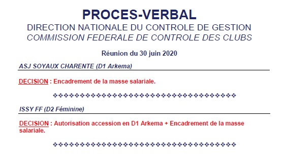 #D1Arkema - DNCG : SOYAUX et ISSY avec un encadrement de la masse salariale