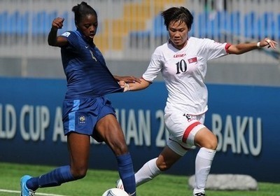 Ri Un Sim avait pourtant ouvert le score pour la Corée du Nord (Photo : fifa.com) Ri Un Sim avait pourtant ouvert le score pour la Corée du Nord (Photo : fifa.com)