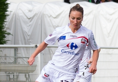 Gaëtane Thiney avait ouvert le score pour Juvisy (Photo archives : William Morice) Gaëtane Thiney avait ouvert le score pour Juvisy (Photo archives : William Morice)