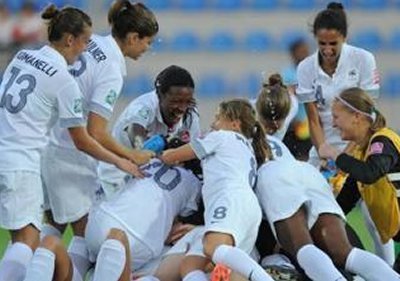 Les Tricolores peuvent exulter au coup de sifflet final (photo fifa.com) Les Tricolores peuvent exulter au coup de sifflet final (photo fifa.com)