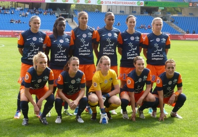 L'équipe du Montpellier Hérault SC L'équipe du Montpellier Hérault SC