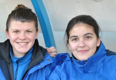 Laura Bouillot accompagné de sa capitaine Sarah Chalabi, à droite (photo club) Laura Bouillot accompagné de sa capitaine Sarah Chalabi, à droite (photo club)