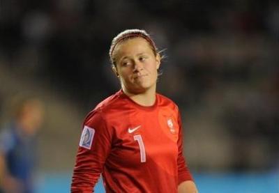 La gardienne française Romane Bruneau (photo fifa.com)